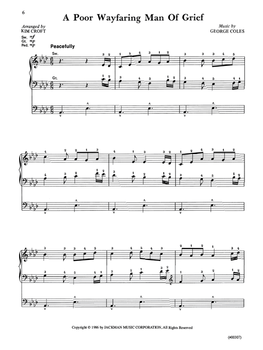 Nine Hymn Studies - Organ Solos