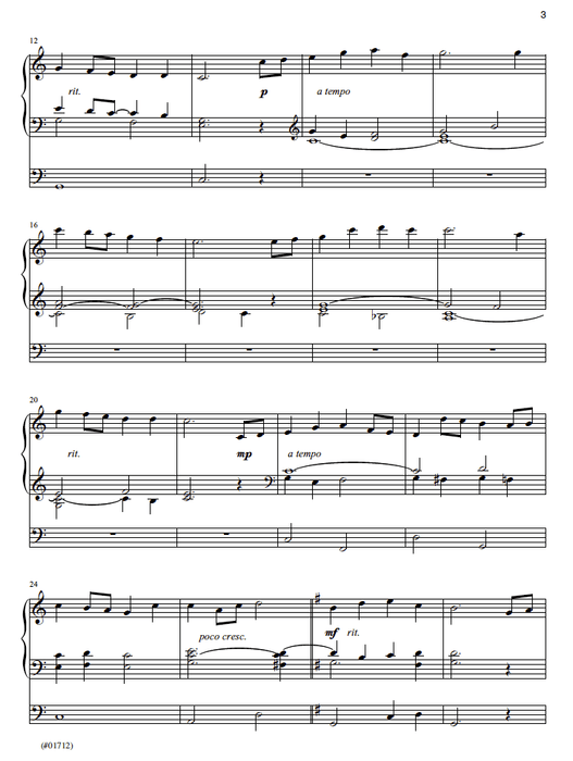 Passacaglia - Organ Solo