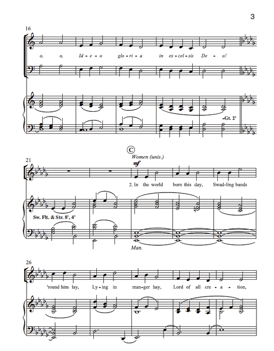 On This Day Children Sing - SATB