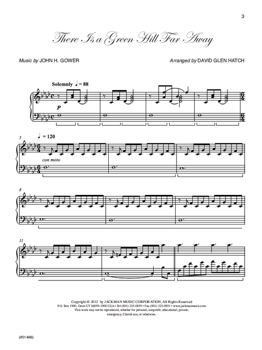 Songs of the Savior - Piano Solos