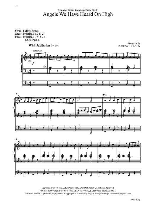 Christmas Postludes - Vol. 1 - Organ