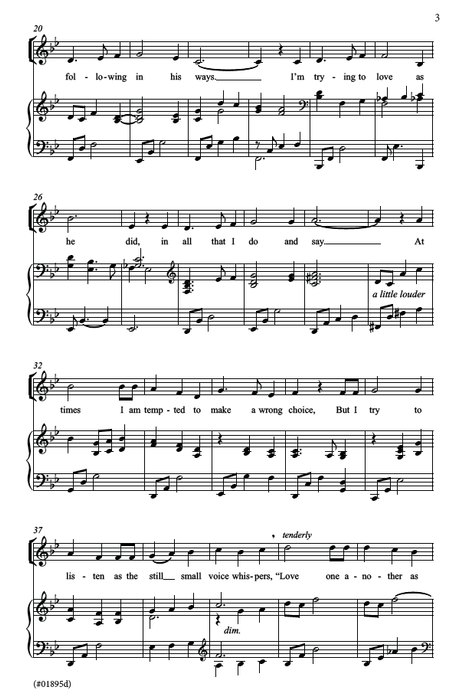 I'm Trying to Be like Jesus - Children's Chorus and Choir/Congregation