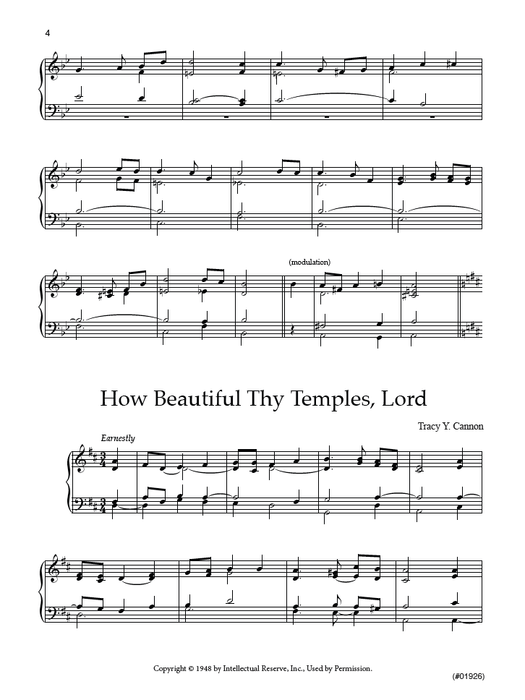 The Temple Organist Vol. 1