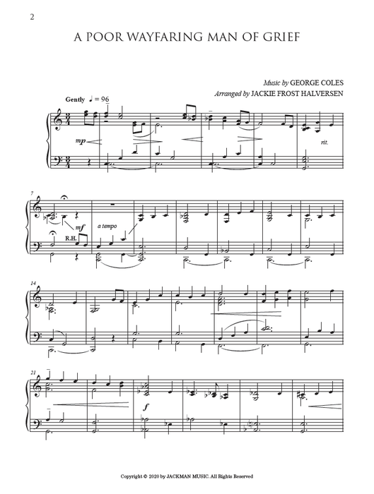 Sacred Hymns for Solo Piano