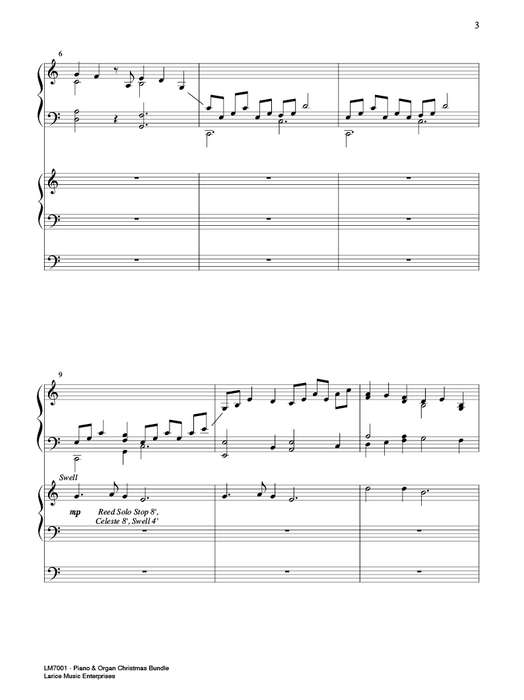 PIANO & ORGAN DUETS - CHRISTMAS BUNDLE