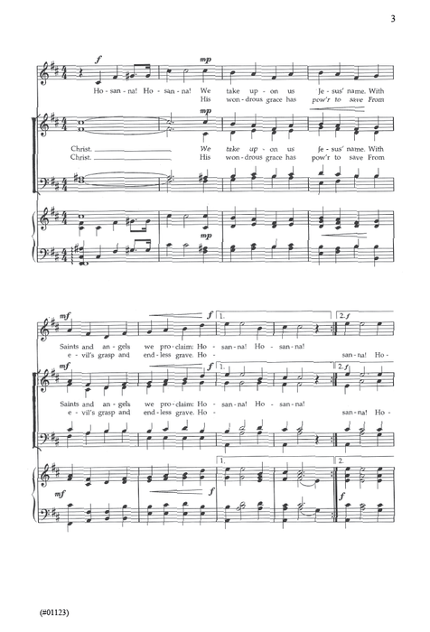 We Talk of Christ - SATB