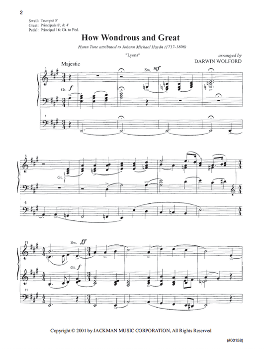 The Ward Organist - Vol. 3