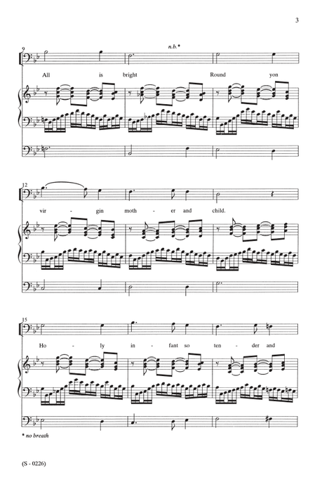 Silent Night - SATB - Elliott