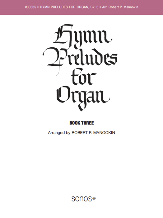 Hymn Preludes for Organ - Book 3