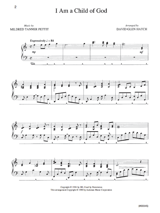 Favorite LDS Piano Solos - Bk 1