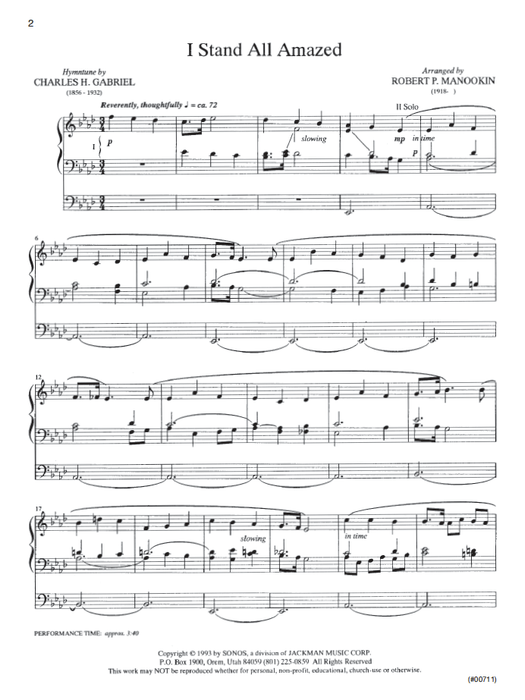 Hymn Preludes for Organ - Book 9