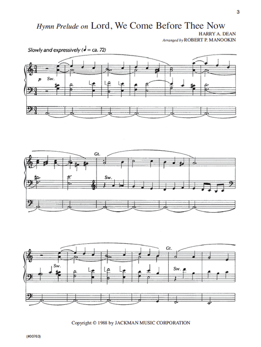 Hymn Preludes for Organ - Book 1