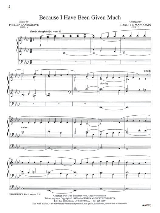 Hymn Preludes for Organ - Book 8