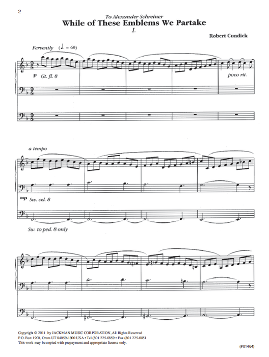 Trilude 4 - Organ Solos