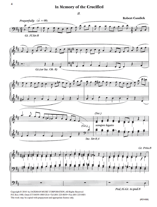 Trilude 4 - Organ Solos