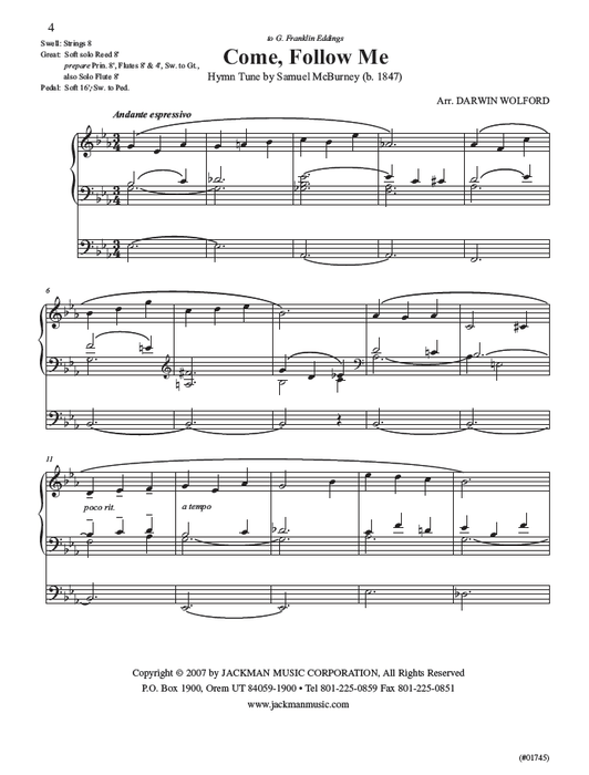 The Ward Organist - Vol. 4