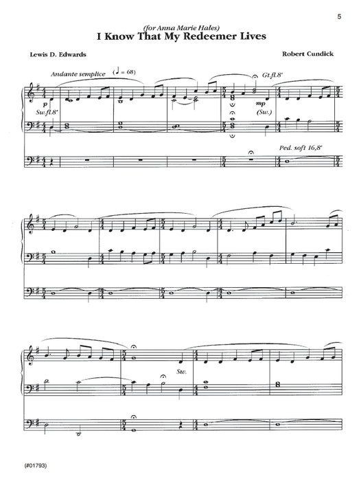 Trilude 3 - Organ Solos