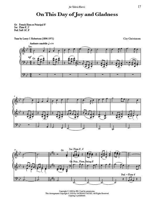 An Invitation to Worship - Nine Organ Preludes