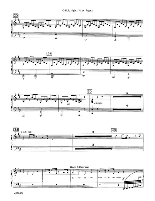 O Holy Night - Instrumental Parts