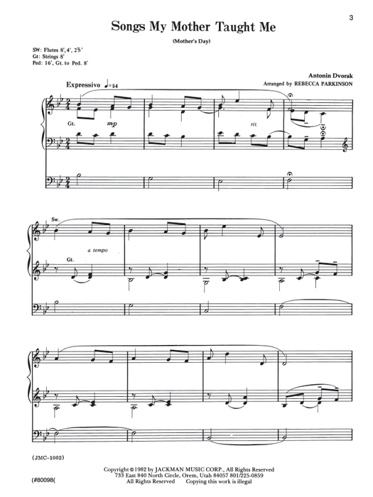A Manual for All Seasons - Organ (Digital Download)