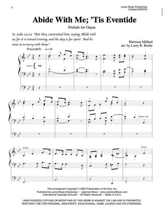 Hymns of Devotion - Volume 3 - Organ