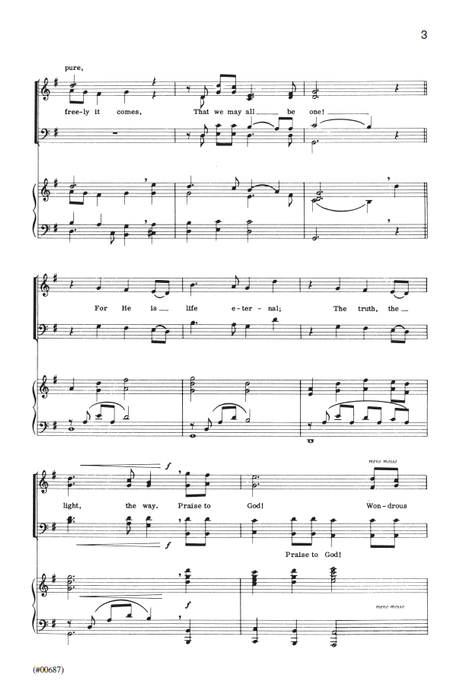 The Love of God - SATB and Congregation - Dayley