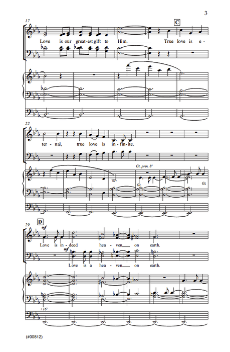 Our God Is a God of Love - SATB