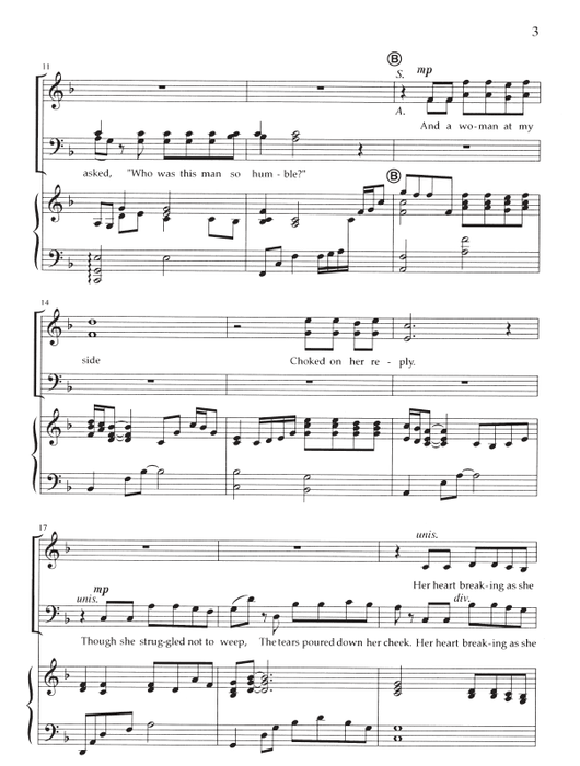 Oh Lord, My Redeemer - SATB