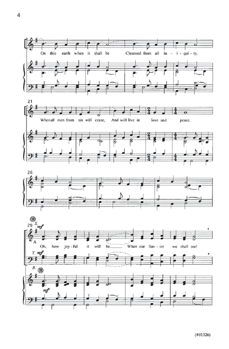 Come Ye Children of the Lord - SATB