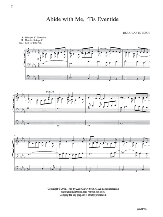 Advanced Organ Hymn Settings - Vol. 1