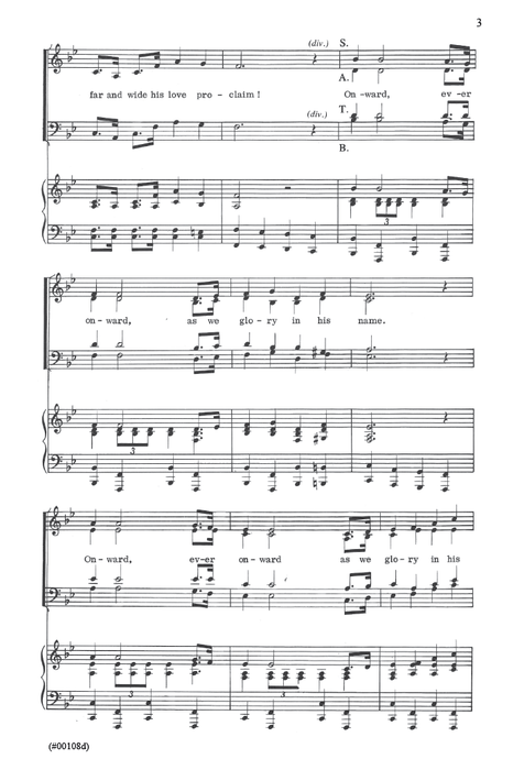 Called to Serve - SATB - Thompson