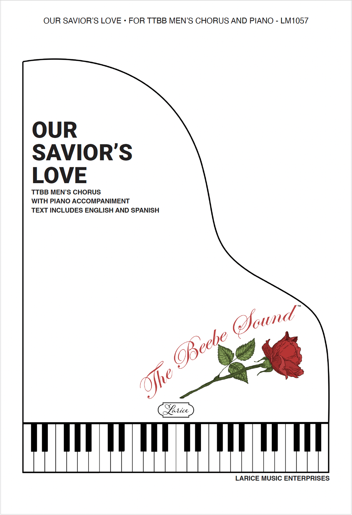 Chris Irvine メロハー名盤 Our Savior's Love - TTBB — Jackman Music