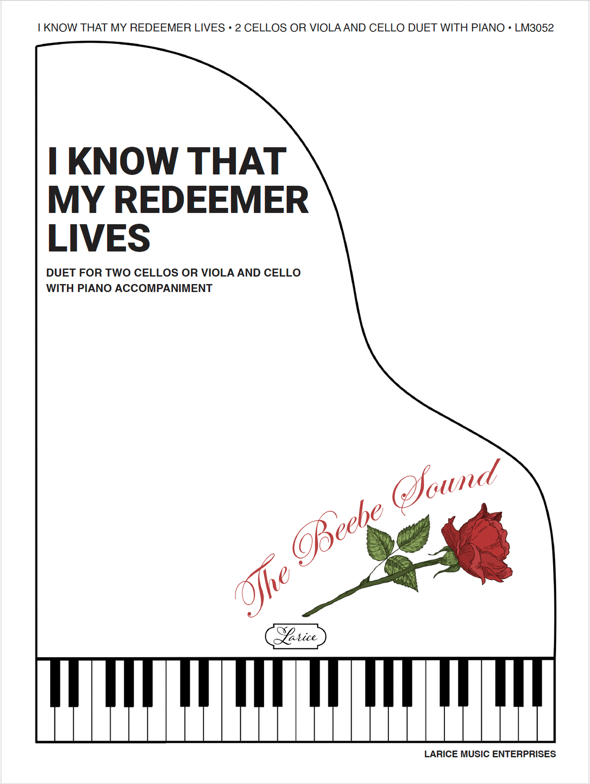 I Know That My Redeemer Lives - Cello or Viola & Cello Duet