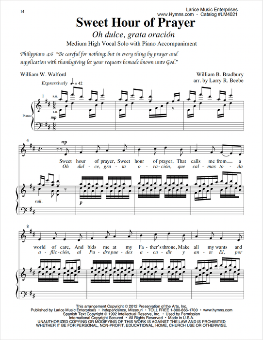 Sing a Song of Joy - Medium High Voice, Vol. 1