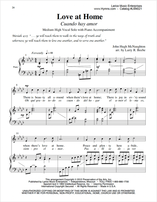 Sing a Song of Joy - Medium High Voice, Vol. 1