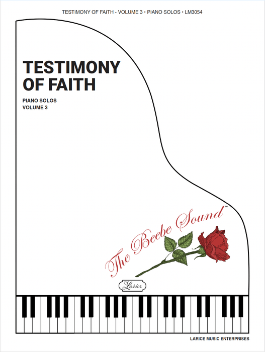 Testimony of Faith - Volume 3 - Piano