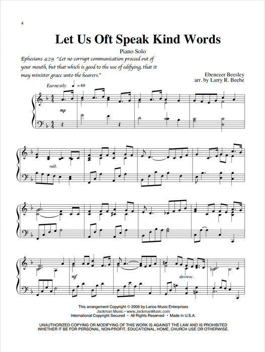 Testimony of Faith - Volume 3 - Piano