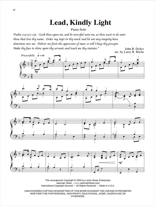 Testimony of Faith - Volume 3 - Piano