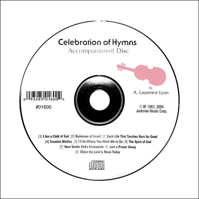 Celebration of Hymns - CD accompaniment | Sheet Music | Jackman Music