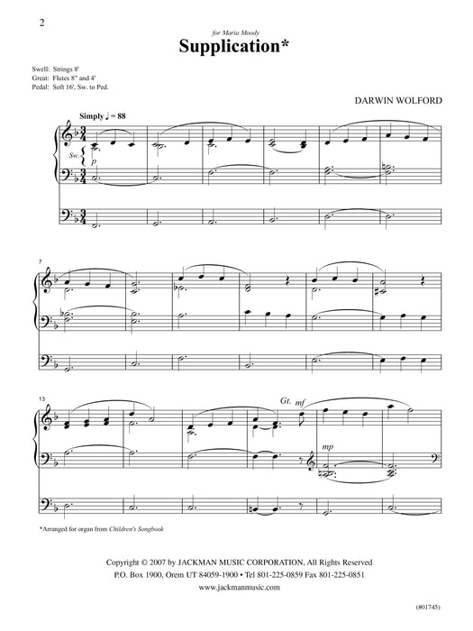 The Ward Organist Vol 4 | Sheet Music | Jackman Music