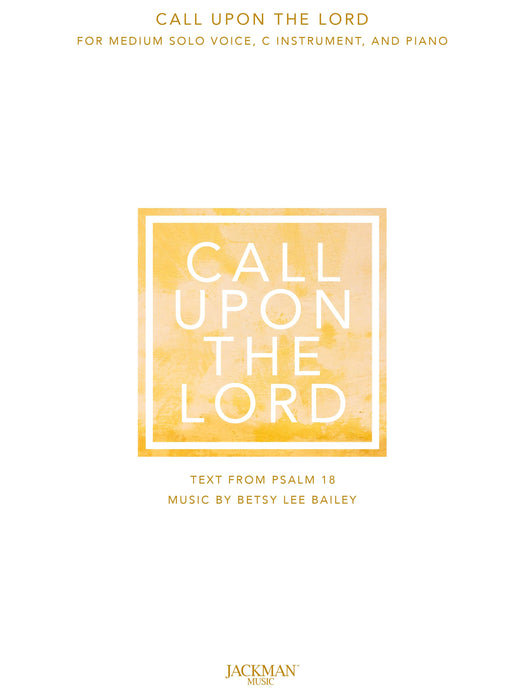 Call Upon the Lord - Vocal Solos | Sheet Music | Jackman Music