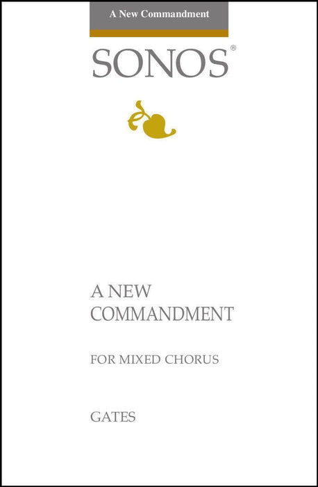 A New Commandment I Give Unto You - SATB | Sheet Music | Jackman Music