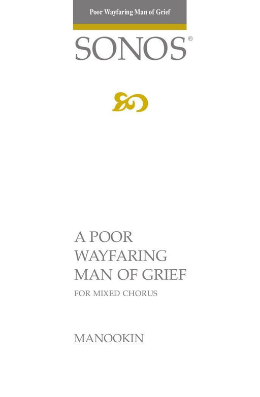 A Poor Wayfaring Man of Grief - SATB | Sheet Music | Jackman Music