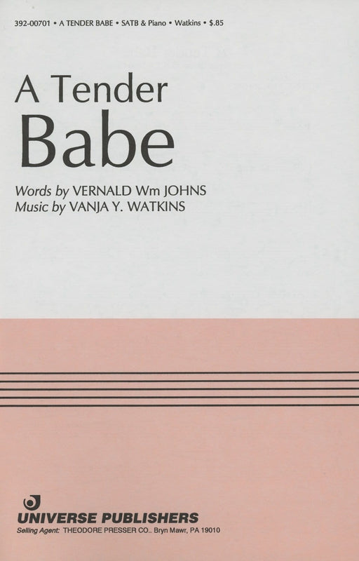 A Tender Babe - SATB | Sheet Music | Jackman Music