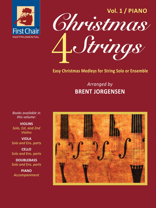 Christmas 4 Strings - Vol.1 - Piano Accompaniment | Sheet Music | Jackman Music