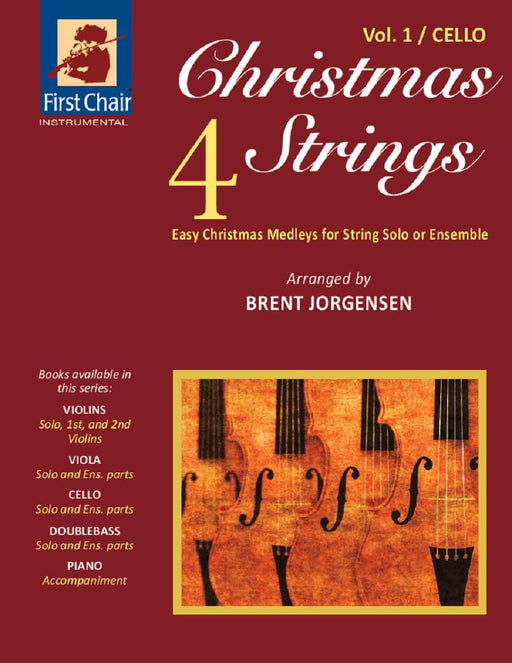 Christmas 4 Strings - Vol.1 - Cello corrected page | Sheet Music | Jackman Music