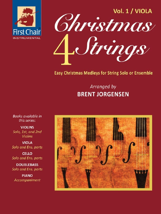 Christmas 4 Strings - Vol.1 - Viola corrected pages | Sheet Music | Jackman Music