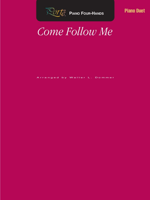 Come Follow Me - Piano four-hands (Digital Download) | Sheet Music | Jackman Music