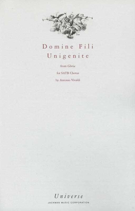 Domine Fili Unigenite - SATB | Sheet Music | Jackman Music