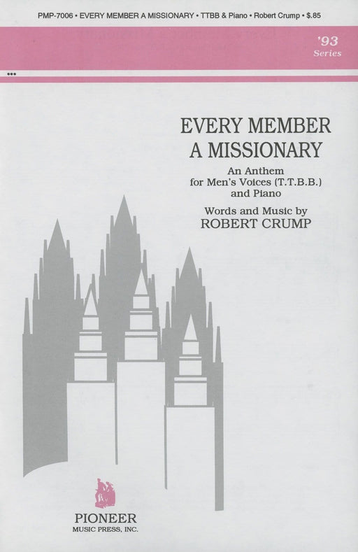Every Member a Missionary - TTBB | Sheet Music | Jackman Music